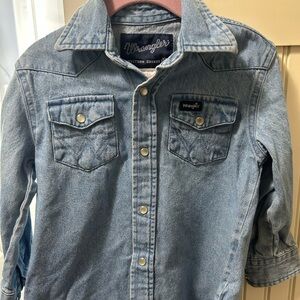 Kids Wrangler Denim Shirt